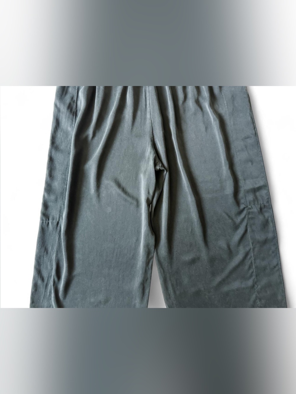 Quince 100% Washable Silk Pajama Pants Black - Size XLarge - Picture 9 of 15